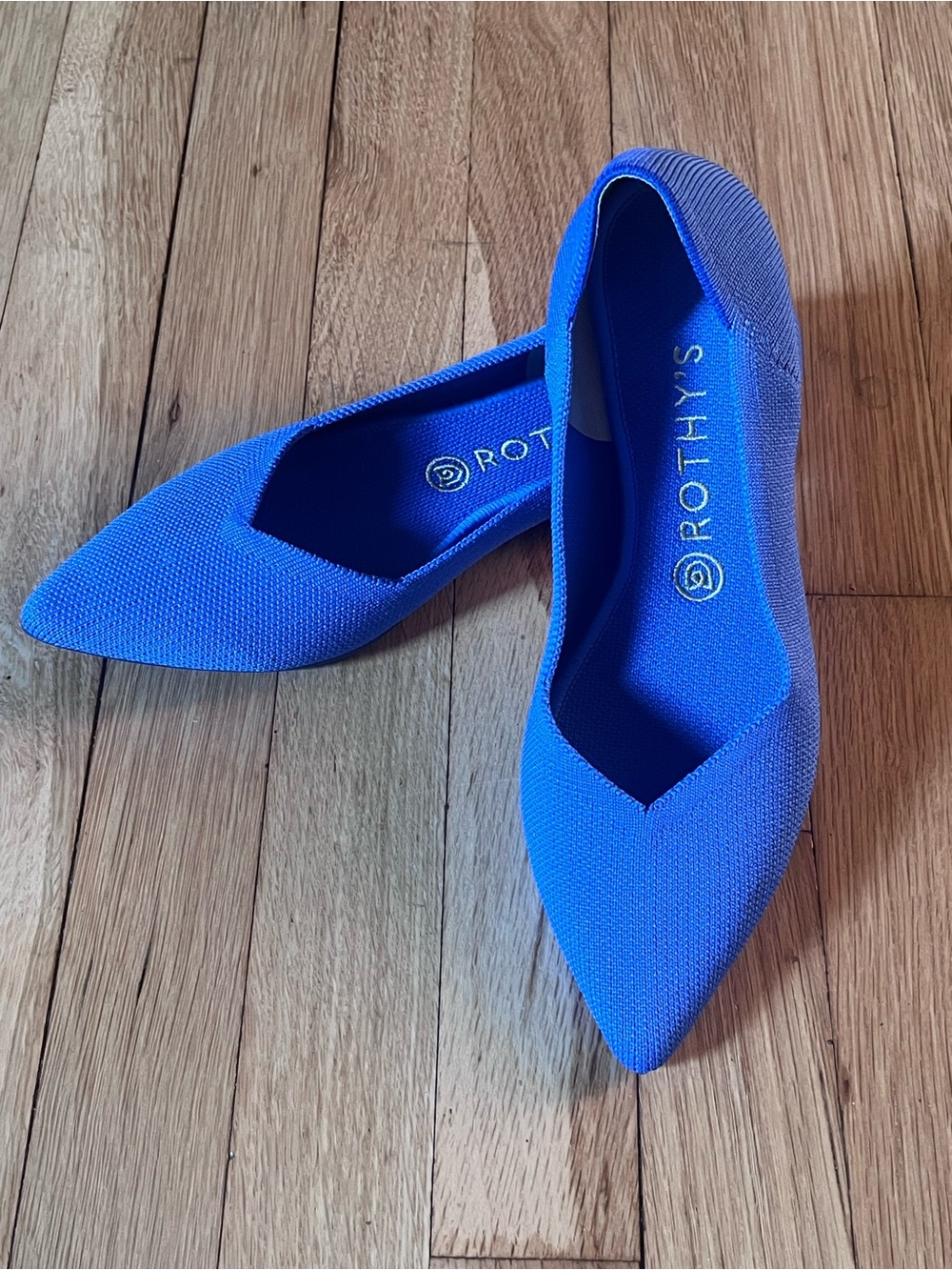 Rothy's Blue The Point Flat - Picture 7 of 14